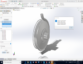 Centrifugal Pump model being set-up for CFD within SolidWorks