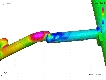 Snapshot of Oscillating Flow Patterns