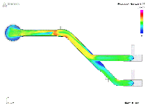 2D Cross Section of Gas Velocity